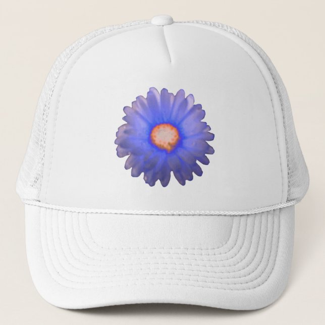 Blue and Red Marigold Hat Keps (Framsida)