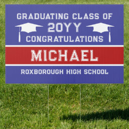 Blue and Red School Färg Studenten