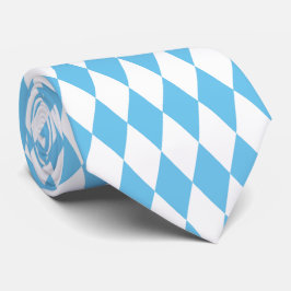 Blue and White Bavaria Rhombus Flagga Mönster Slips
