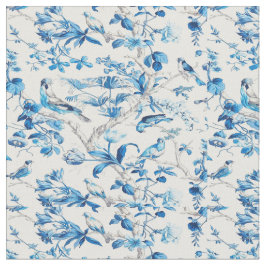 Blue and White Chinoiserie Chinese Oriental Tyg