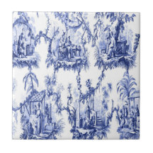 Blue and White Chinoiserie