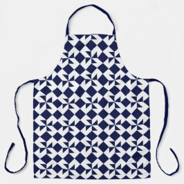 Blue and White Colorado Patchwork Mönster