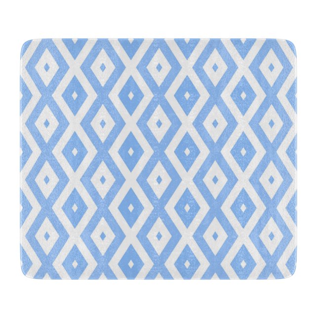 Blue and white diamond pattern (Framsidan)