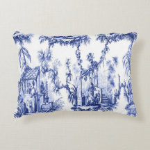 Blue and White Oriental Chinoiserie