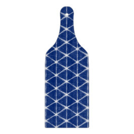 Blue and White Shibori Linjer Mönster