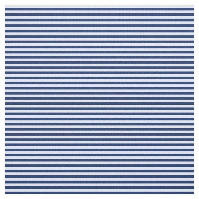 Blue and White Stripes Tyg (Provkarta)