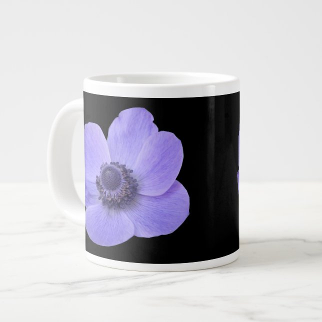 Blue Anemone Mugg Jumbo Mugg (Framsida vänster)