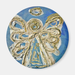 Blue Angel Art Anpassningsbar Magnet Gifts