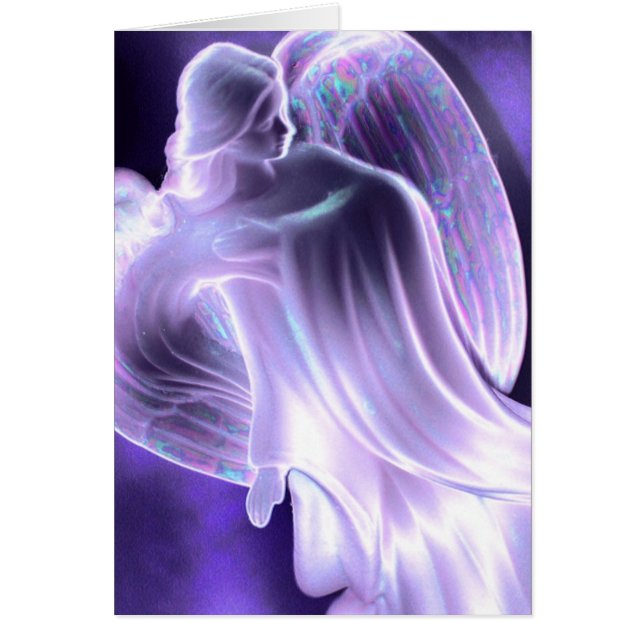 Blue Angel Hälsningskort (Framsidan)