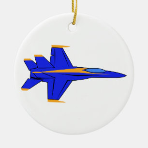 Blue Angel Julgransprydnad Keramik