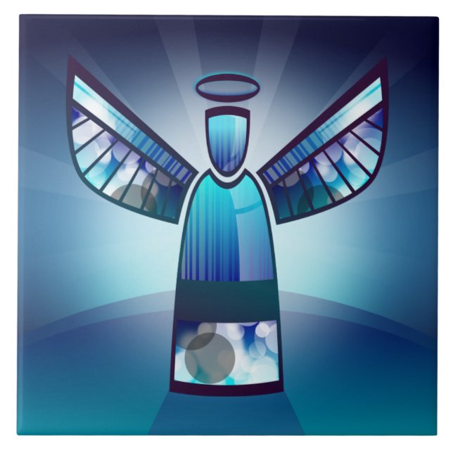 Blue Angel Kakelplatta (Framsidan)