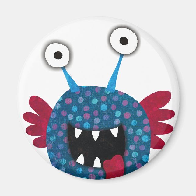 Blue Angel Monster magnet (Framsidan)