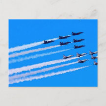 Blue Angels och Thunderbirds Flyghistoria