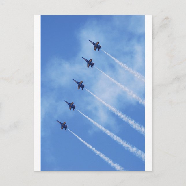 Blue Angels Vykort (Framsida)