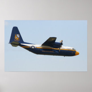 Blue Änglar C-130 - Tjock Albert Poster