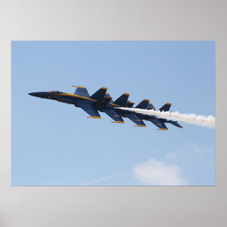 Blue Änglar FA-18 Poster