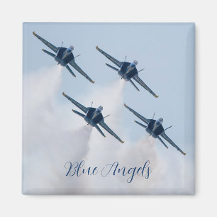 Blue Änglar Magnet
