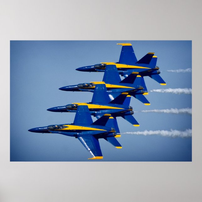Blue Änglar Poster (Framsidan)