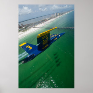 Blue Änglar Poster