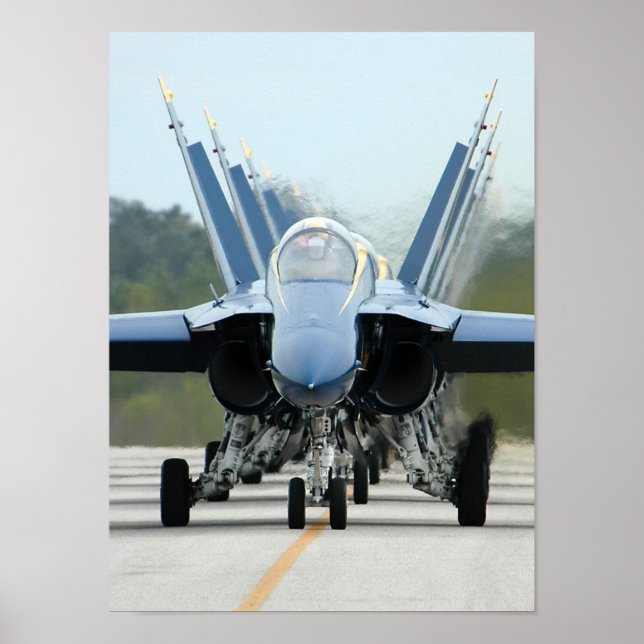 Blue Änglar Poster (Framsidan)