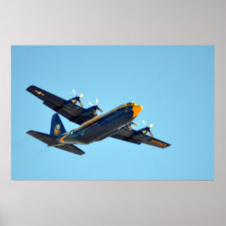 Blue Änglar Tjock Albert Poster