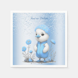 Blue Anka Napkins Pappersservett