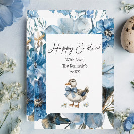 Blue Anka Påsk Julkort