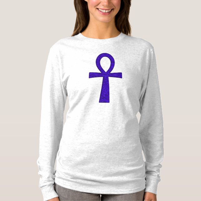 Blue Ankh Vuxen Clothing Tee (Framsida)