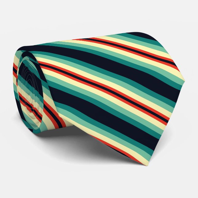 Blue Aqua Grönt Gult Red Slips (Rullad)