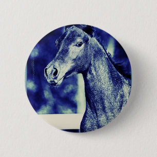 Blue Arabian Digital Art Knapp