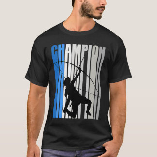 Blue Archery Champion Girls Birthday Competition T Shirt