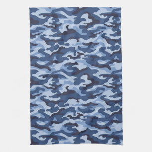 Blue Army Kitchen Hand Towel Kökshandduk