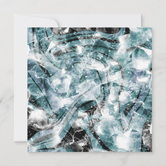 Blue asbtract glass texture (Framsida)