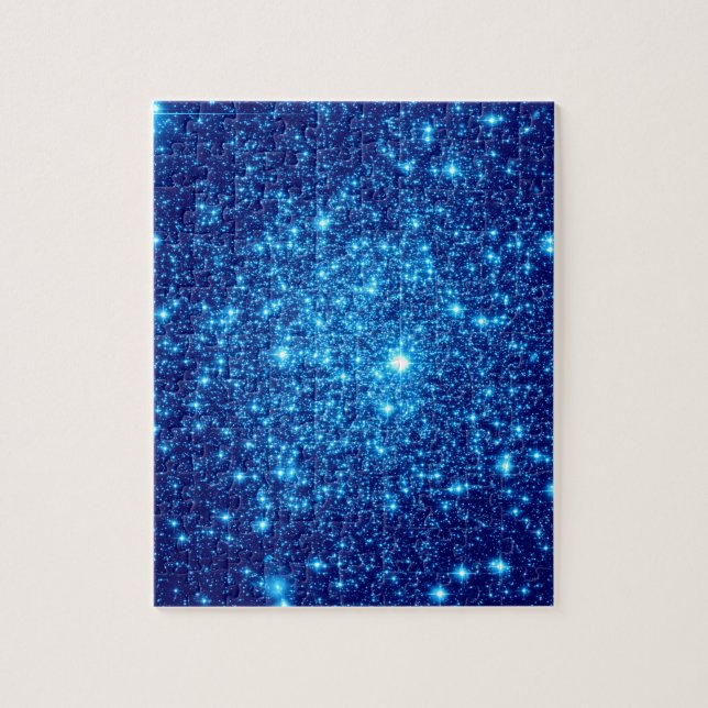 Blue Astral Glitter Pussel (Vertikal)