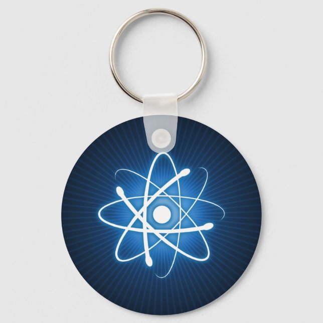 Blue Atom - Nyckelkedjor Nyckelring (Framsida)