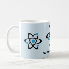 Blue Atoms Science Design Mugg