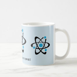 Blue Atoms Science Design Mugg