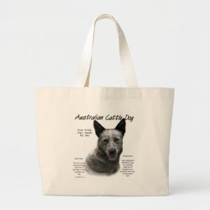 Blue Australian Cattle Hund History; Blue ACD Jumbo Tygkasse