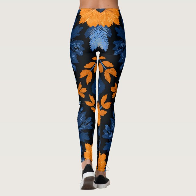 Blue Autum Leggings (Baksida)