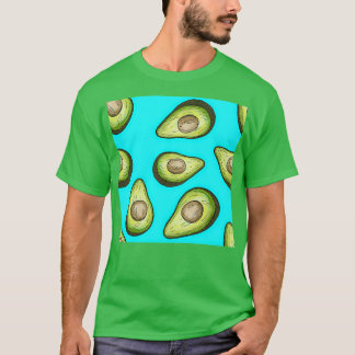 Blue Avocado Mönster T Shirt