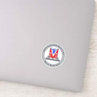 Blue Babe Vinyl Sticker Klistermärken