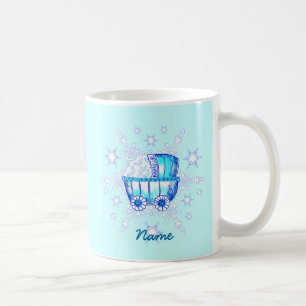 Blue Baby buggy mugg