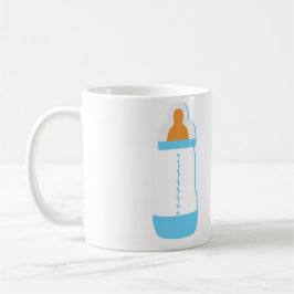 Blue baby flaska kaffemugg