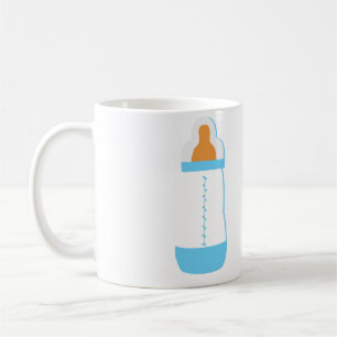 Blue baby flaska kaffemugg