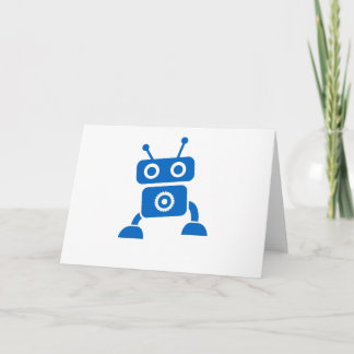 Blue Baby Robot, tack.. Tack Kort