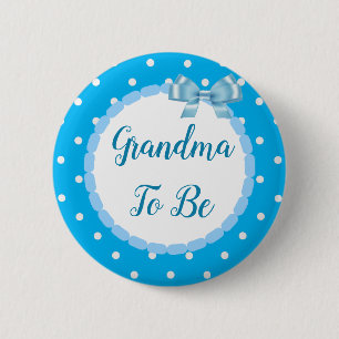 Blue Baby Shower Grandma to be Knapp