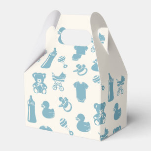 Blue Baby Shower Presentaskar