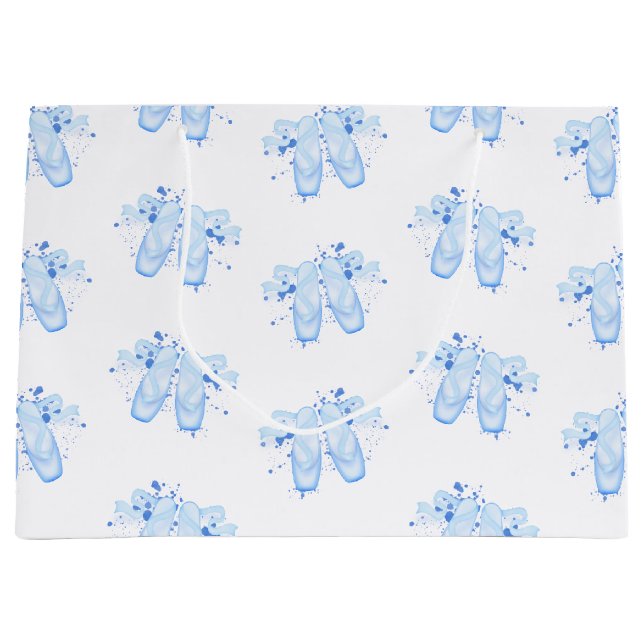 Blue Ballet Birthday Pointe Shoes (Framsidan)