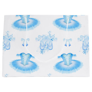 Blue Ballet Birthday Tutu & Pointe Shoes