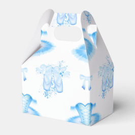 Blue Ballet Birthday Tutu & Pointe Shoes Presentaskar